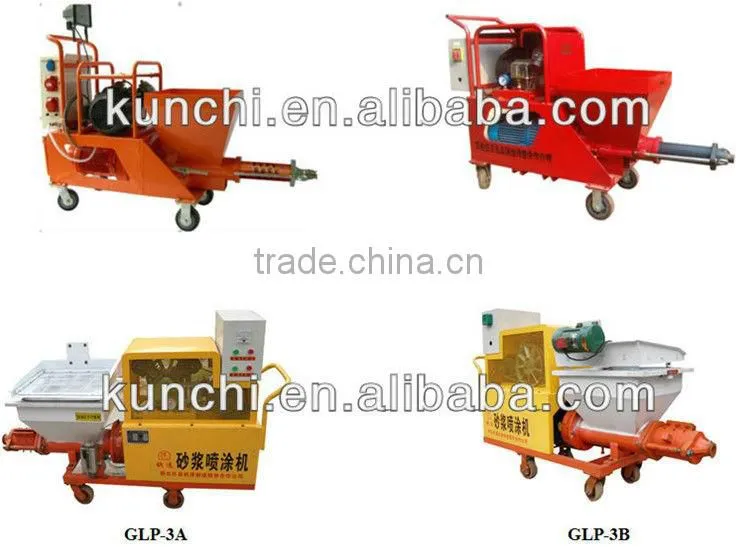 High quality multifunctional mortar sprayer/ mortar spraying machine/ plaster spraying machine with factory price