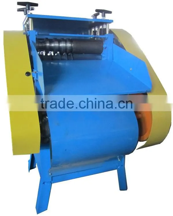 China manufacturer famous copper wire stripping machine cable scrap peeling machine