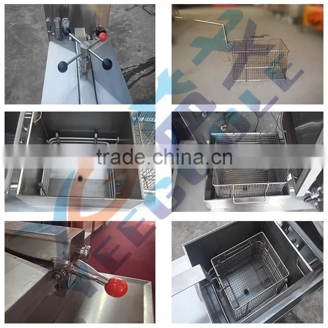 Commercial Restautant Continuous Frying Machine/Gas Fish Fryer/French Fries Fryer
