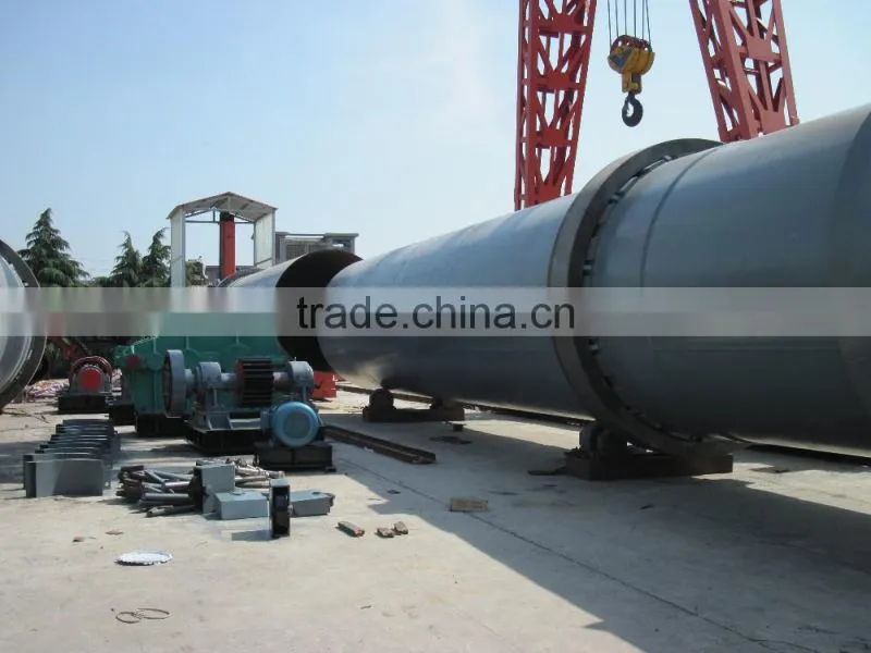 Active lime rotary kiln for quick lime production line price in China