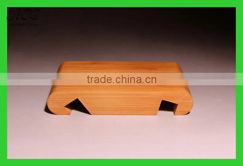 High quality exquisite bamboo phone stand