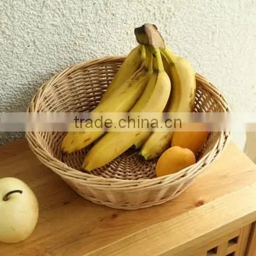 jiayu Manual wholesale wicker fruit basket with fabric liner