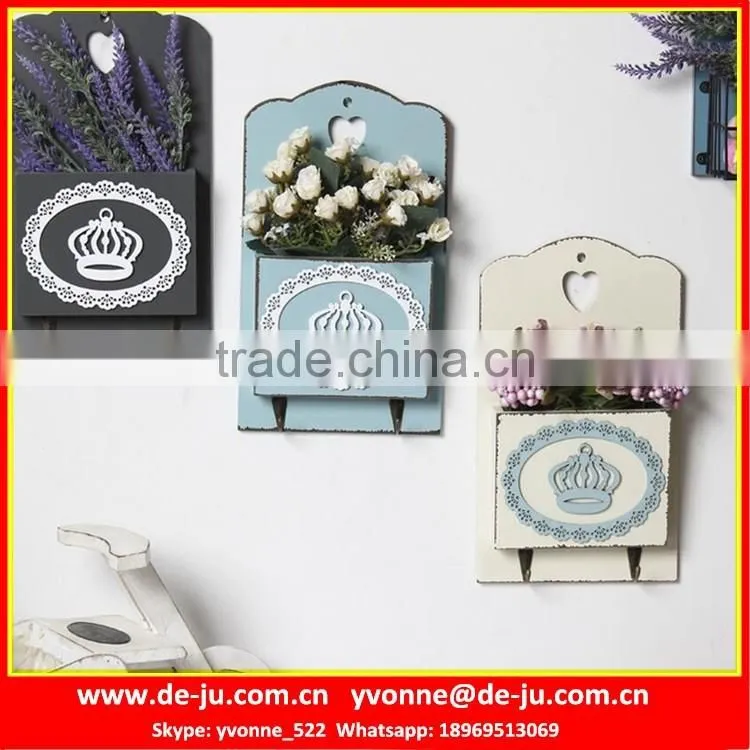 Hanging Wooden Boxes Wall Decorative