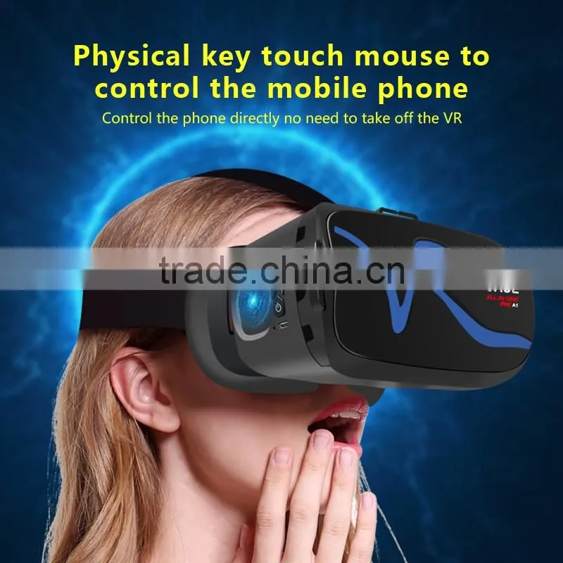 Low price All In One Rk-A1VR Case vr headset, Upgraded Version VR Box 2.0