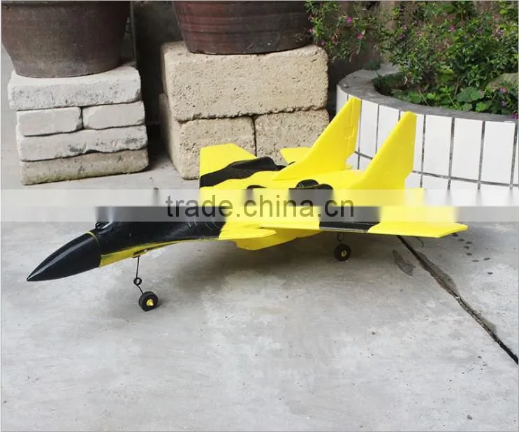 2.4GHZ Wireless Radio Control Model Airplane, SU27/J15 Stunt Flying Aircraft, RC Toy Fighter For Kids