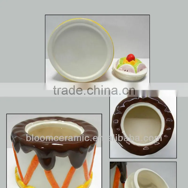 Supply for colored cookie jar
