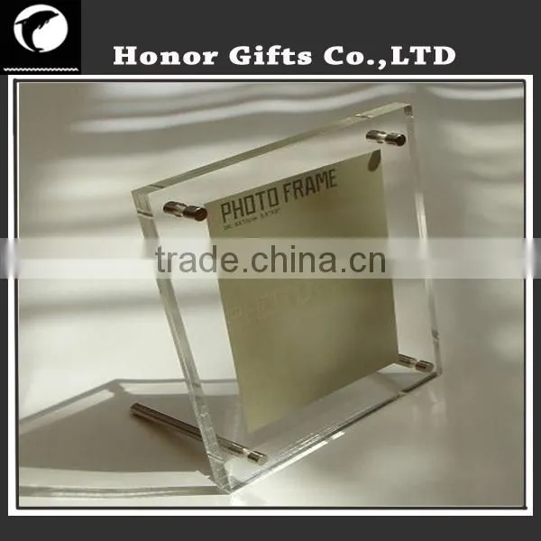 2015Acrylic Photo Picture Frame And Magnetic Acrylic Photo Frame