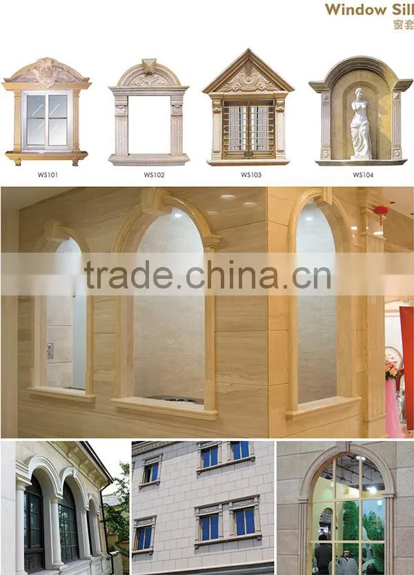 white polished marble door threshold