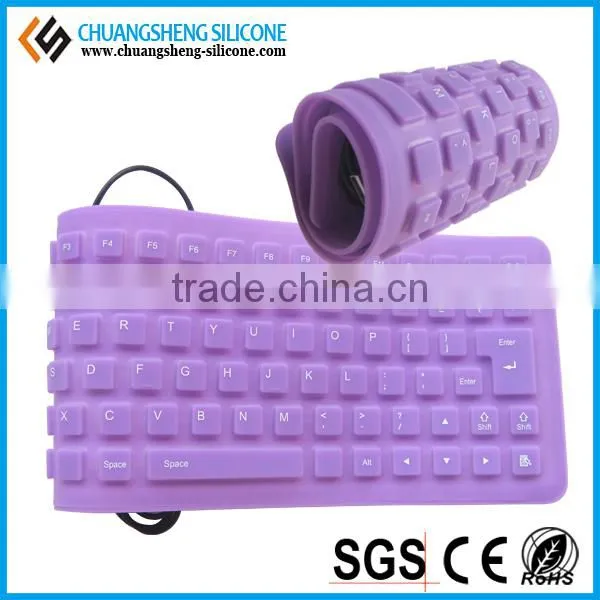 decent silicone keyboard, silicone rubber keyboard, silicone rubber computer keyboards