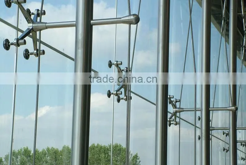 Alibaba China stainless steel glass spider fittings curtains accessories