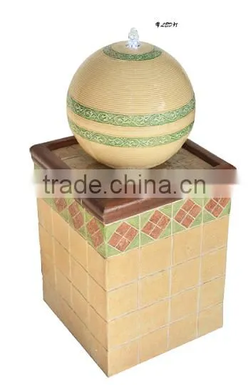 home decor classic water fountain lobby vase decoration