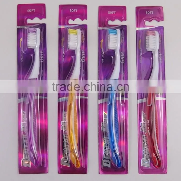 Soft Big Rubber Handle Toothbrush Non-slip Handle Toothbrush Teeth Care