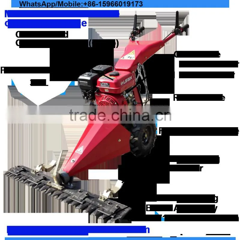 Gasoline Power Scythe Bar Sickle Bar Mower