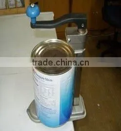 Cast iron Can Opener on table use