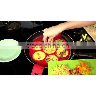 2017 wholesale Flippin Fantastic BPA Free Food Grade Silicone Pancake Mold