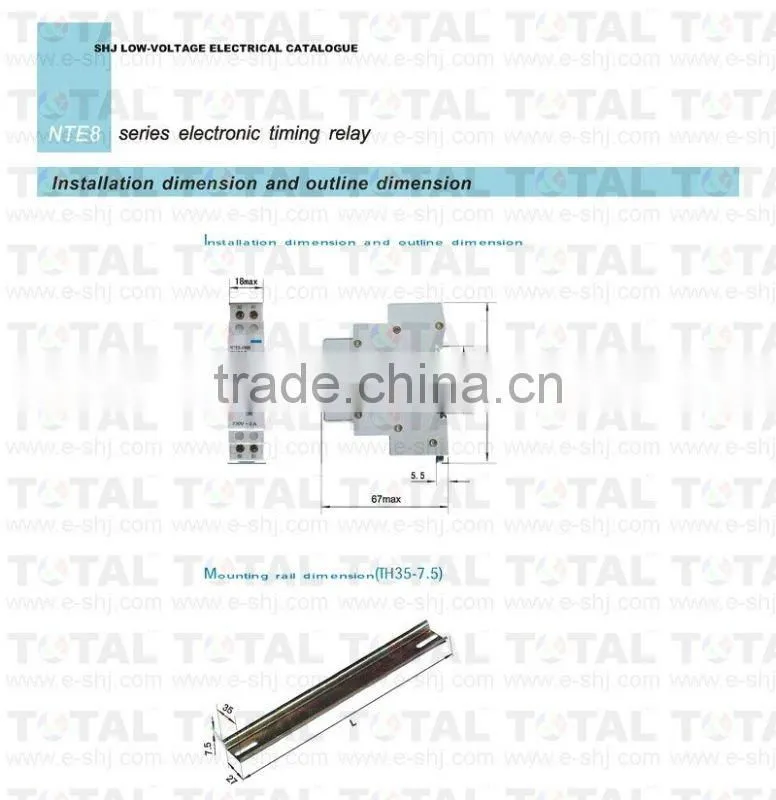 Electronic Timing Relay
