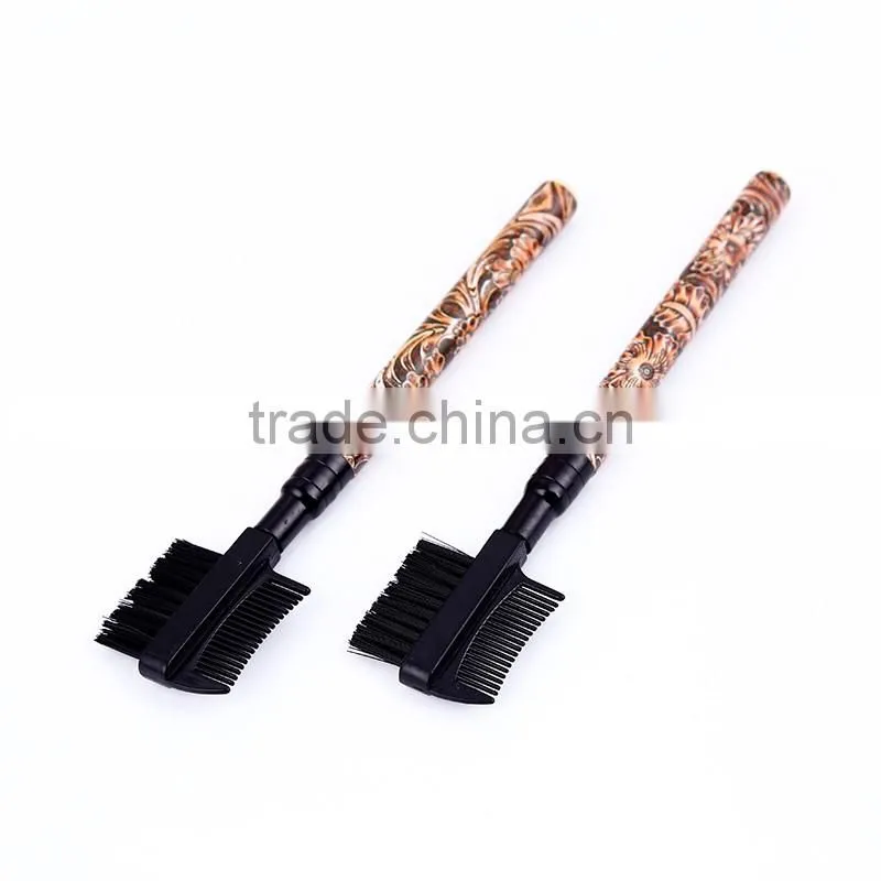 CBP05 Colorful Plastic handle Eyebrow comb