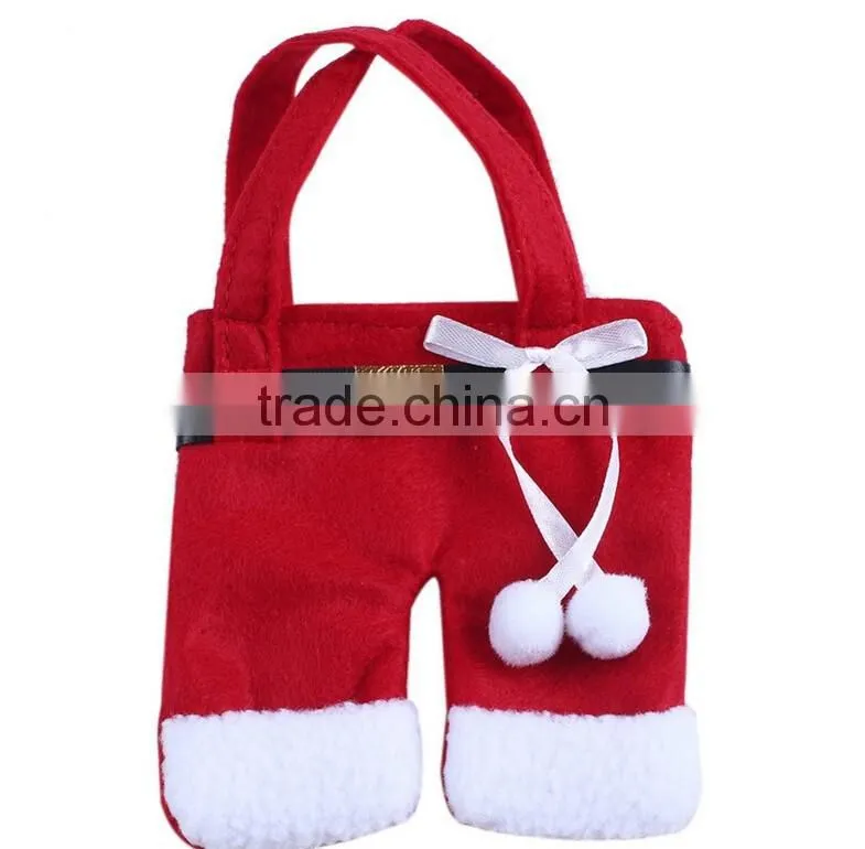 2016 HOT selling Christmas Decoration Bag christmas Tableware decoration bag