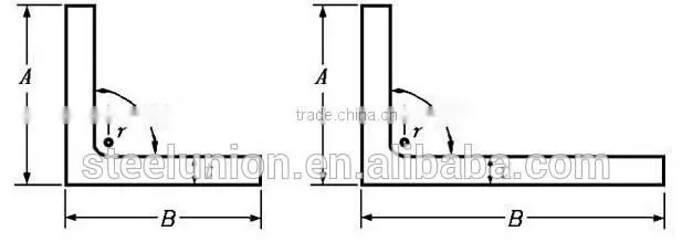 Equal Angle Steel/ Unqual Steel Angle Bar for Construction