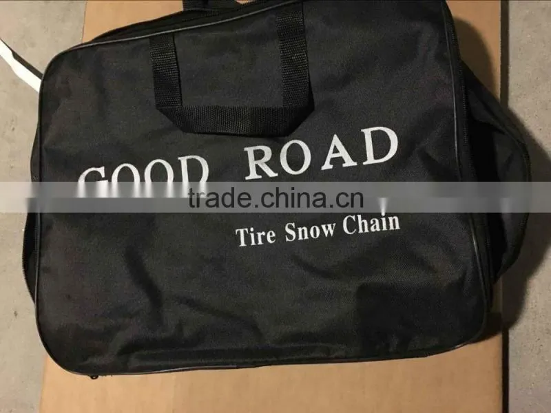 Titanium Alloy Truck Snow Chain Yellow TPU Material