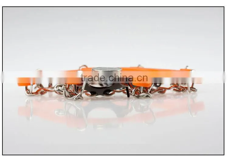 slip resistant snow chain crampons ice shoes spikes