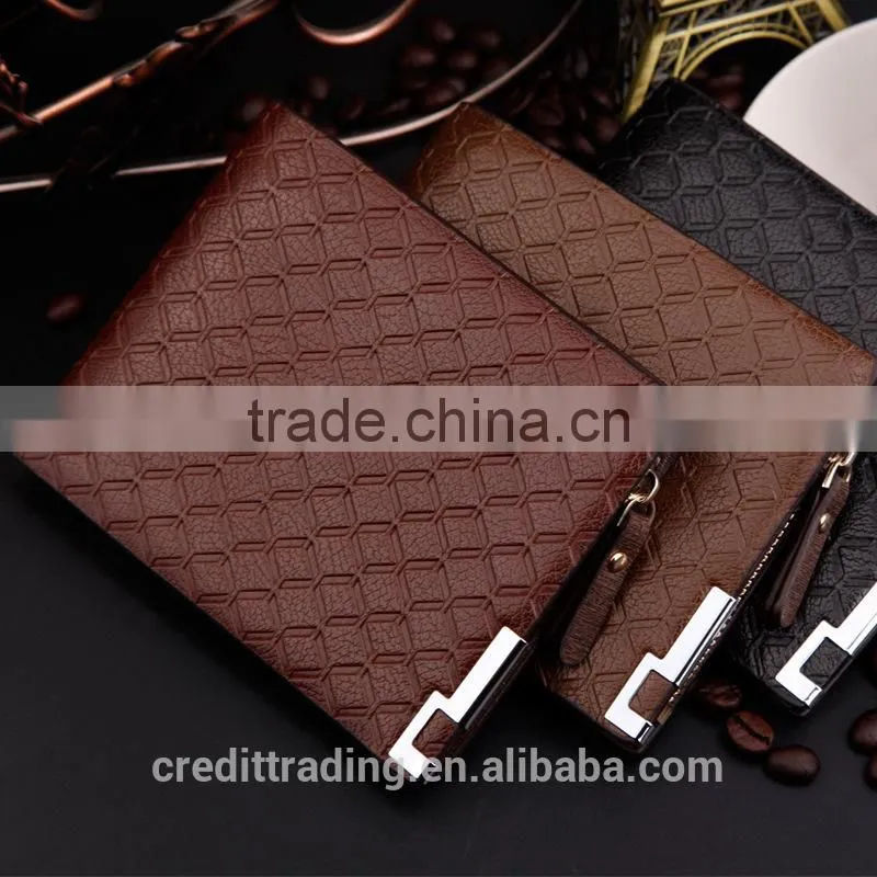 high quality leather money clip or man travel wallet