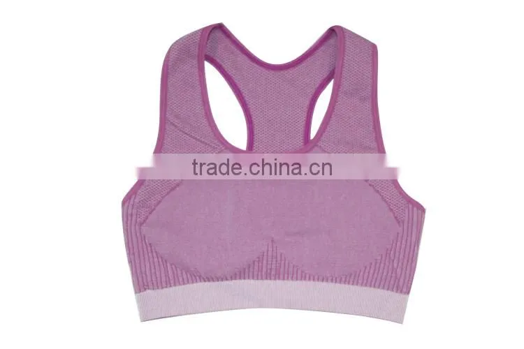 Hot girls sports bra for yoga/custom sports bra