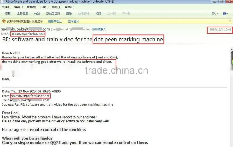 LCD Control Rotary Pnematic Dot Peen Marking Machine for Metal Engraving