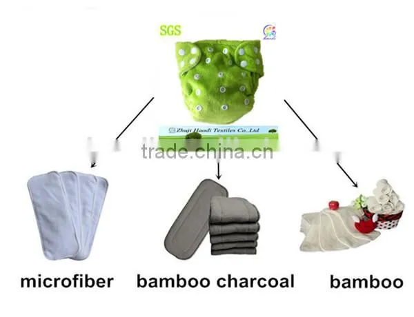 Newborn minky cloth diaper for baby in high quality