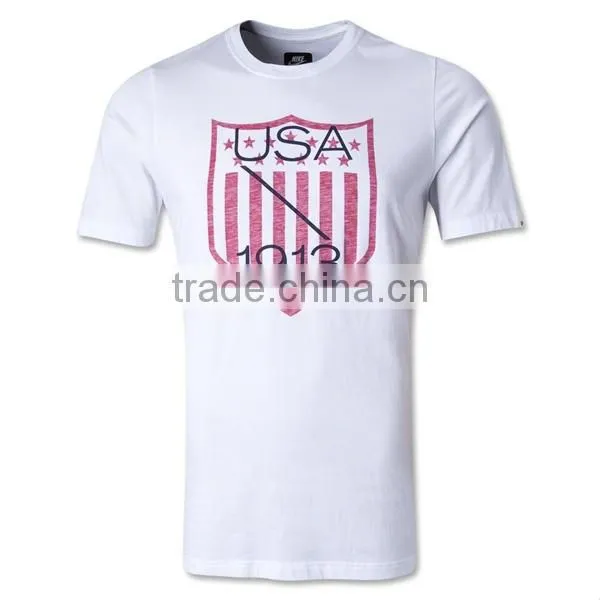 Brazil world cup 2014 football fan cheap custom t-shirt,