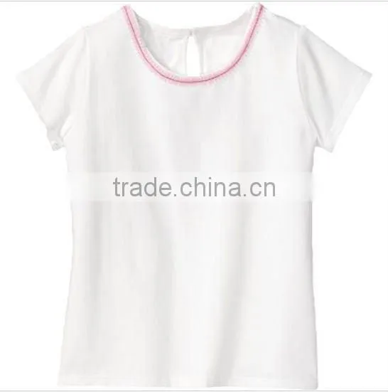 Women O-Neck Pink T-Shirt