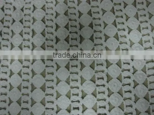 cotton crochet garment fabric design
