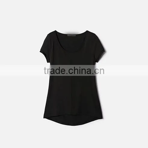 women t shirt cotton spandex/urban fit cotton polo shirt