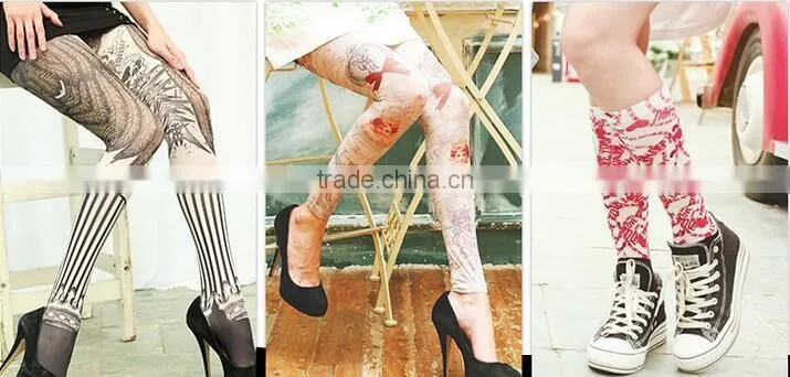 3d sublimation /Digital printed custom design tube Star socks factory
