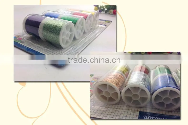 metallic yarn for embroidery yarn for knitting
