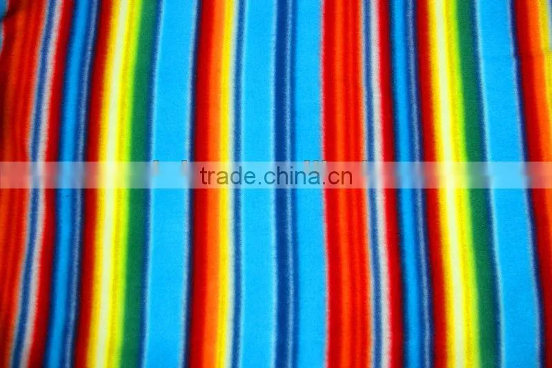 Polyester printed poral fleece blanket