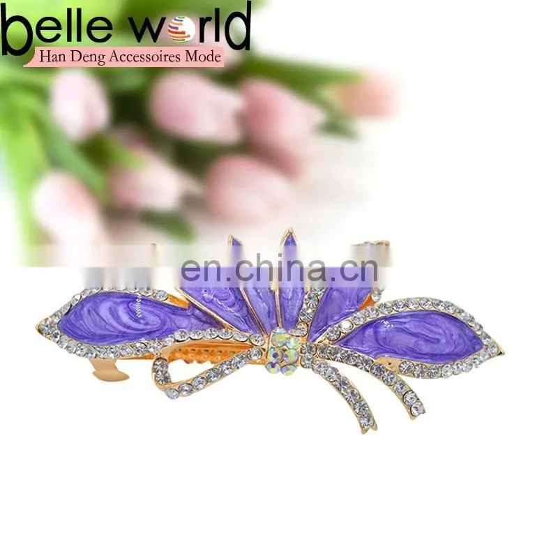 Korean Style Diamante Rhinestone Barrette Hair Clips