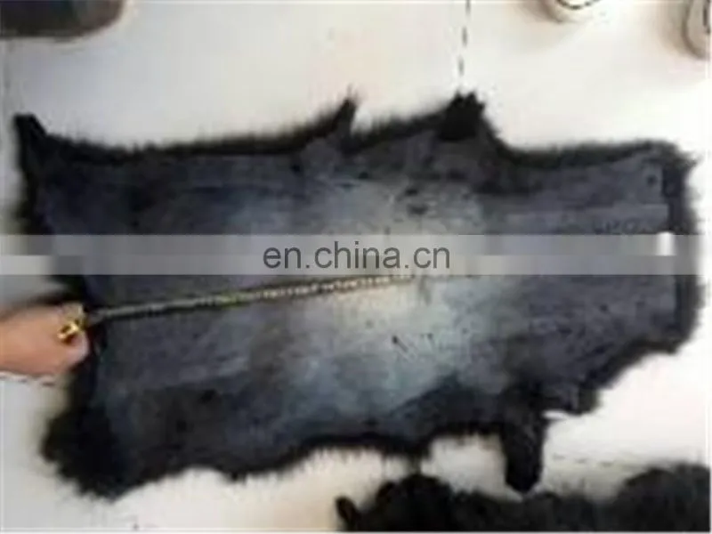 High quality genuine Raccoon fur skin for coat /garment