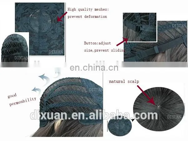 Fashion trends in Europe and the exotic style gold curly wig products
