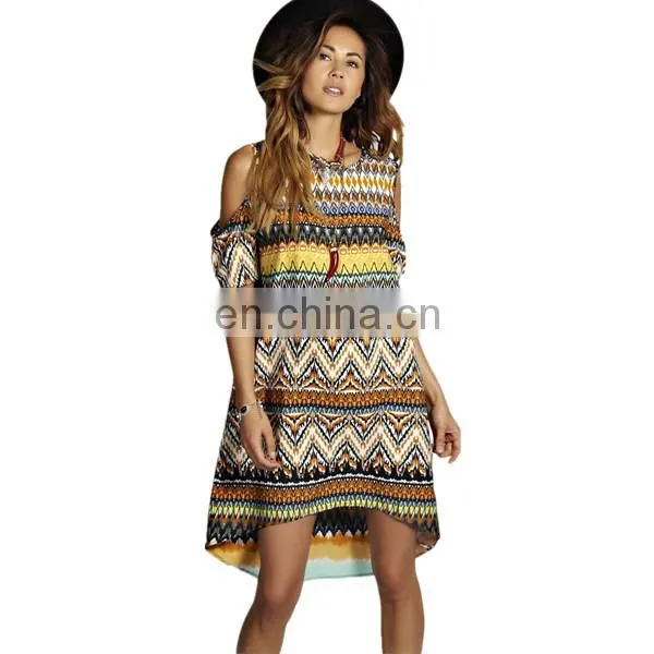 short cap sleeve open neck bangkok tops and dress