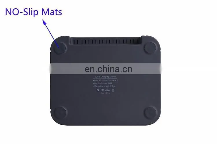 2017 Amazon hotselling new style 5 port usb charging station