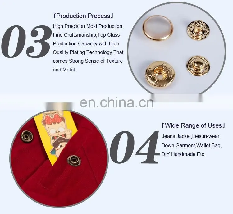 Metal Pearl Snap Button,Custom Printed Snap Button BM10777
