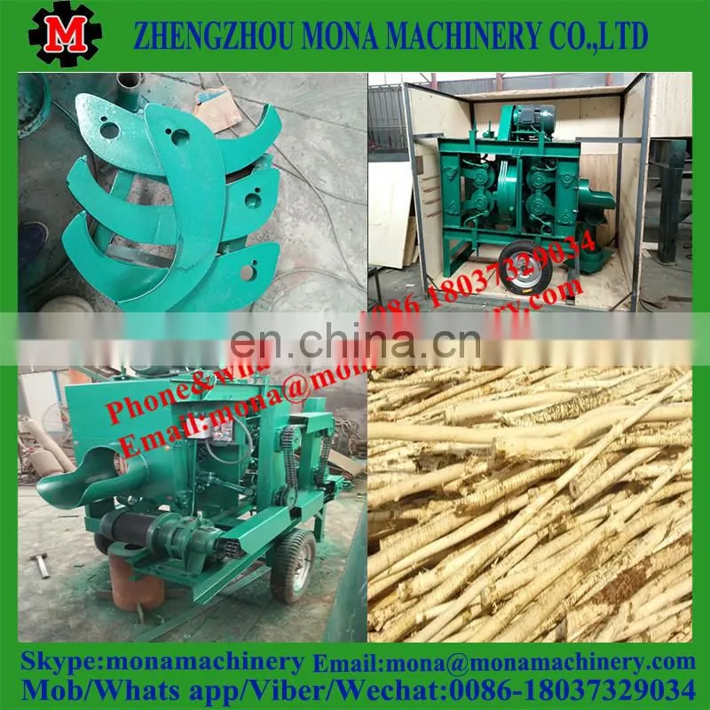 Automatic wood log peeling machine / wood log peeler