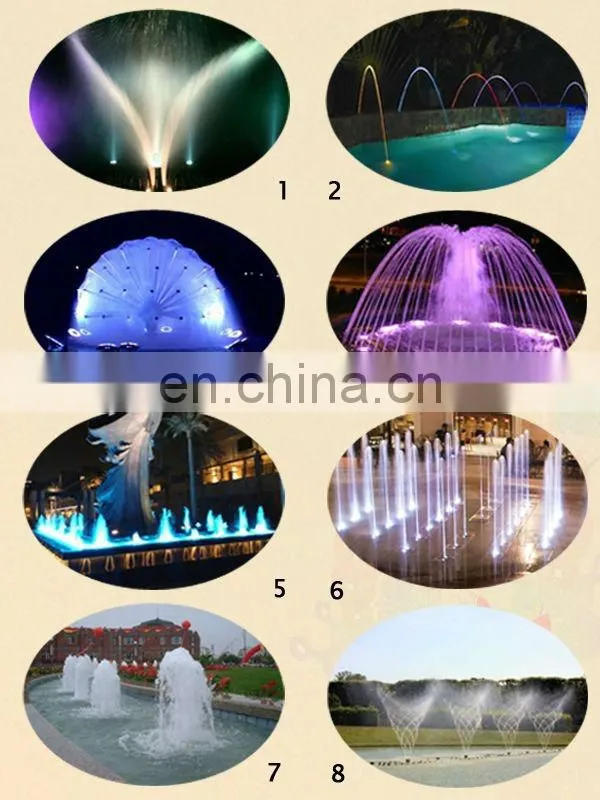 IP68 304 /316Stianless steel LED waterproof Underwater fountain Light for fountain