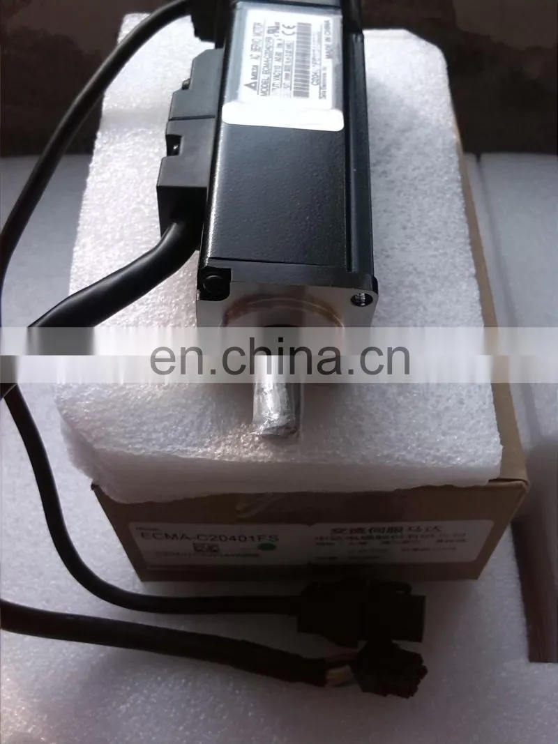 Cheap Delta AC Servo Motor Drive 100w ECMA- C20401FS + B2-0121-B For CNC Router