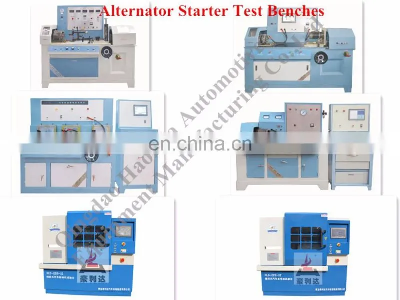 Computerized Starter Test Bench