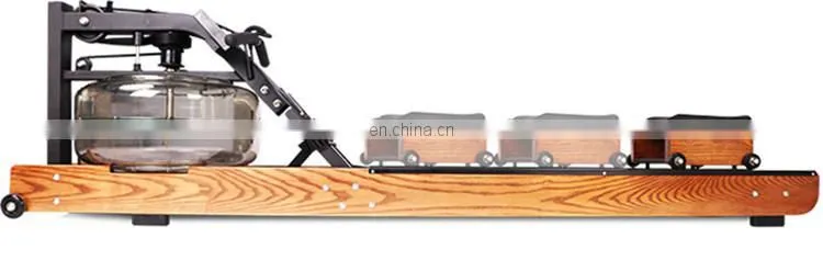 Gym/home commercial fitness equipment rowing machine water rower