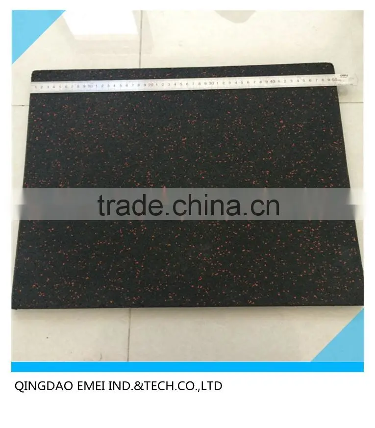 EMEI rubber running track surface flooring