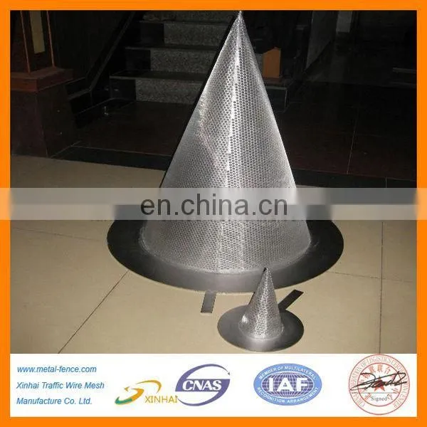 Cone wire mesh strainer/Stainless steel tumbler wire mesh cone filters