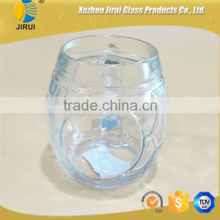 New style 600ml glass mason jars with handle